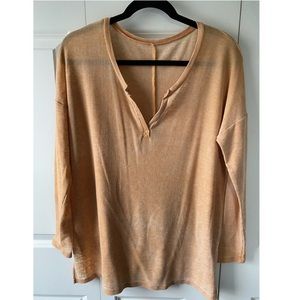 American Eagle Oversized Waffle Tee